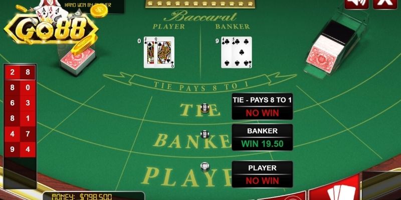 Trải nghiệm cá cược ổn định và mượt mà tại Baccarat Go88